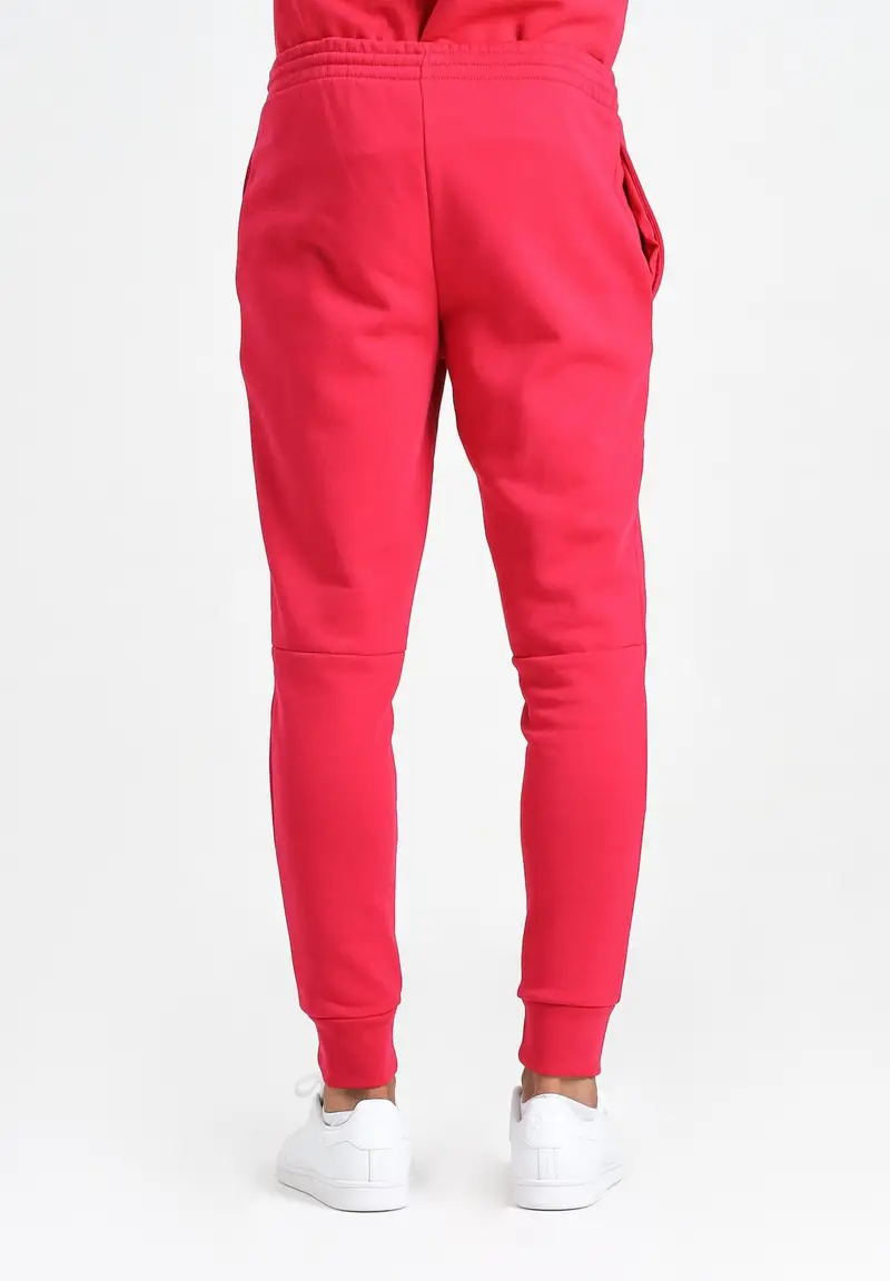 LACOSTE Pantalone sportivo color fragola per uomo e donna con logo miniatura 2