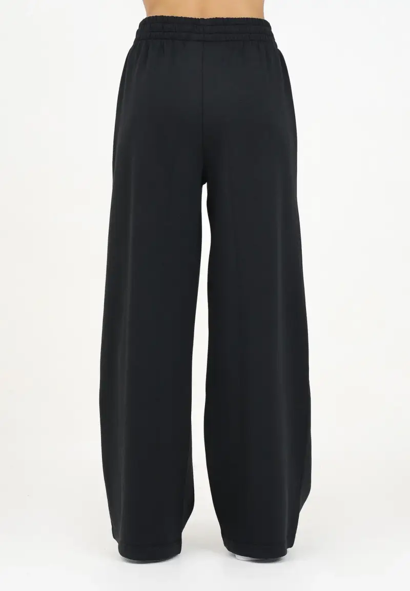 Pantalone sportivo nero da donna miniatura 3