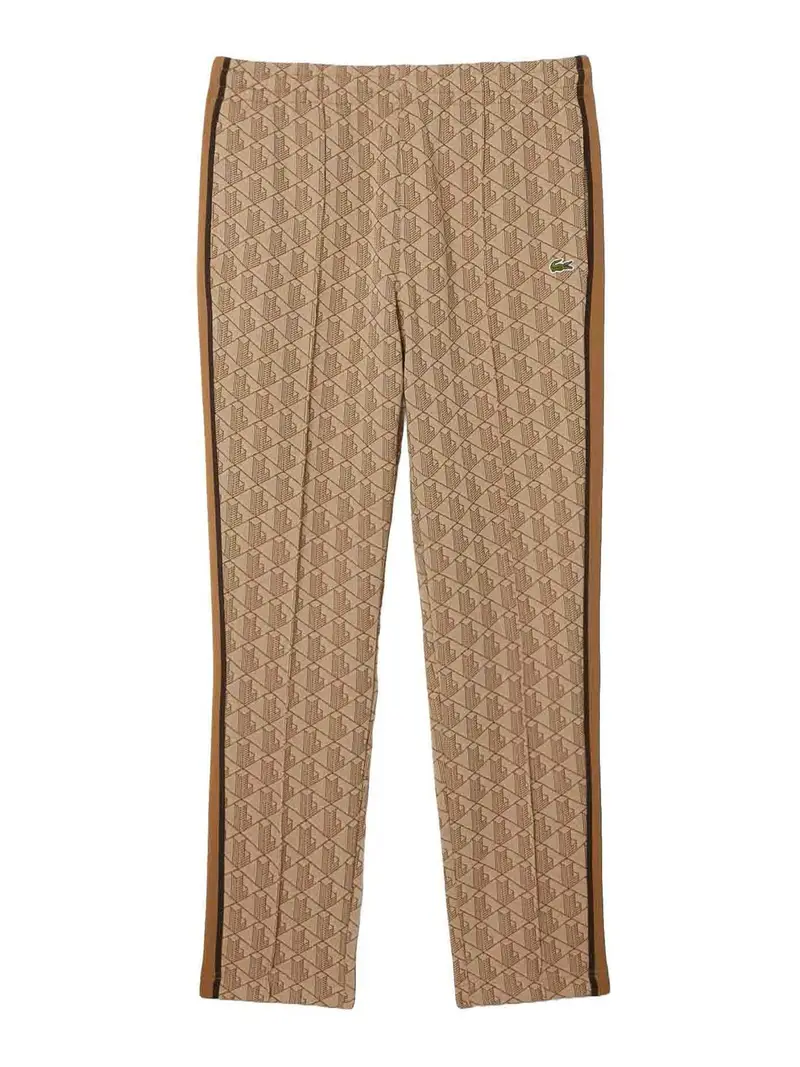 Pantaloni della tuta con monogramma Paris Beige