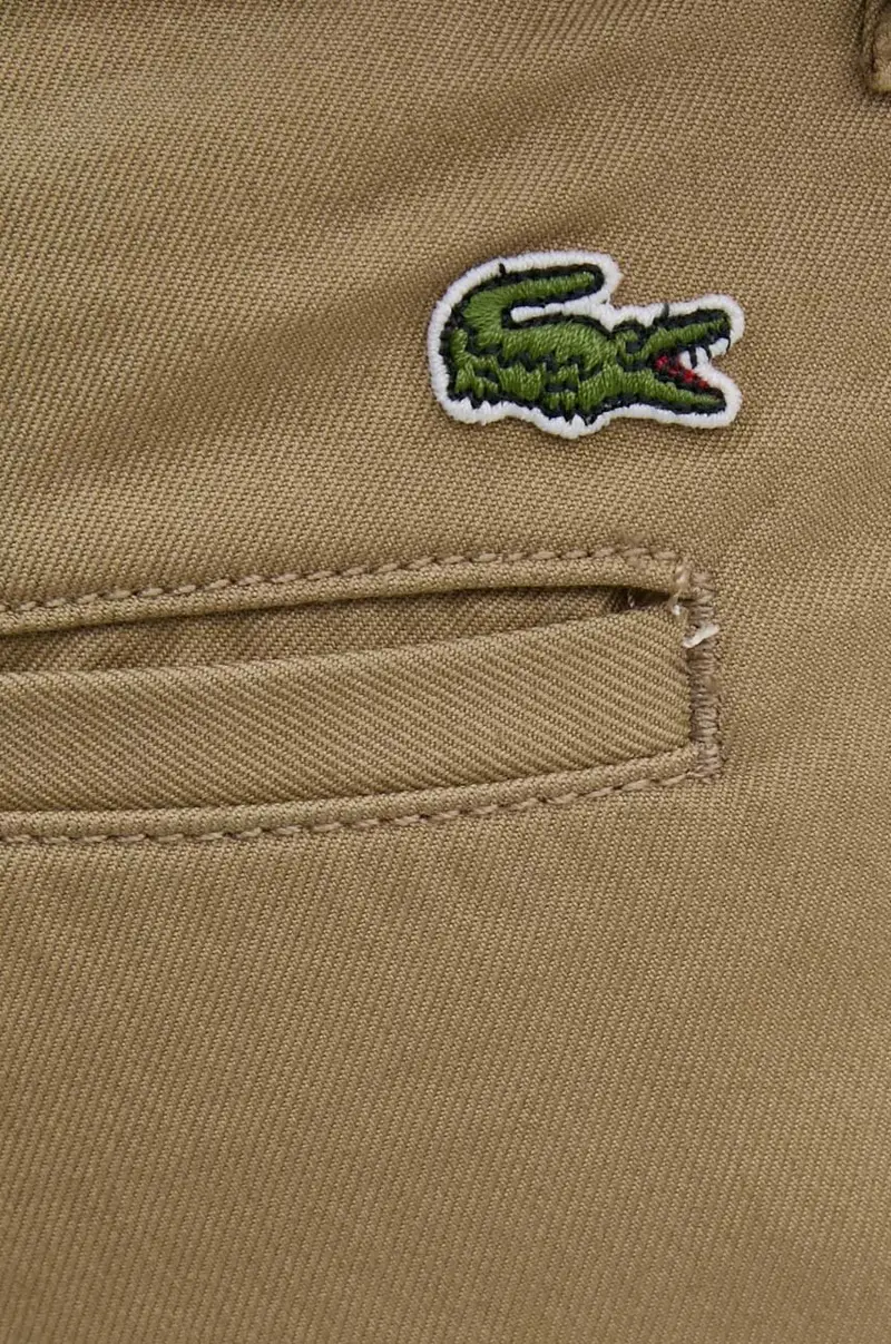 pantaloni in cotone Beige miniatura 4