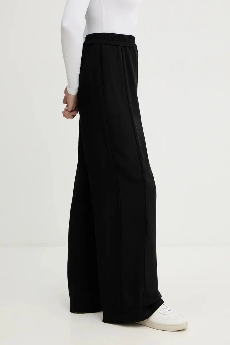 Lacoste Pantaloni Nero Donna miniatura 4