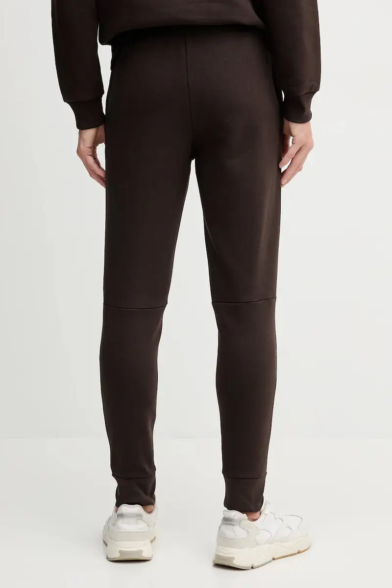 pantaloni tuta colore beige Marrone miniatura 3