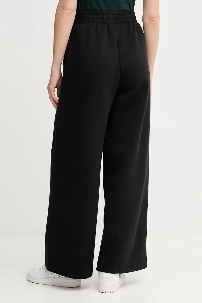 pantaloni tuta colore bianco Nero miniatura 3