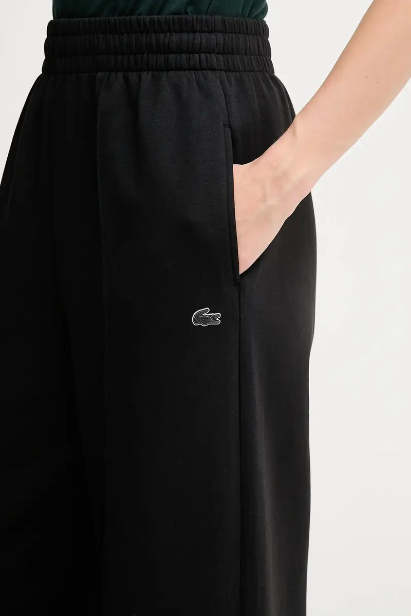 pantaloni tuta colore bianco Nero miniatura 4