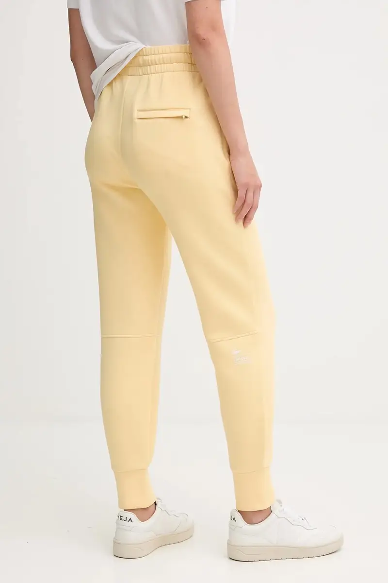 pantaloni tuta colore nero XF0343 Giallo miniatura 3