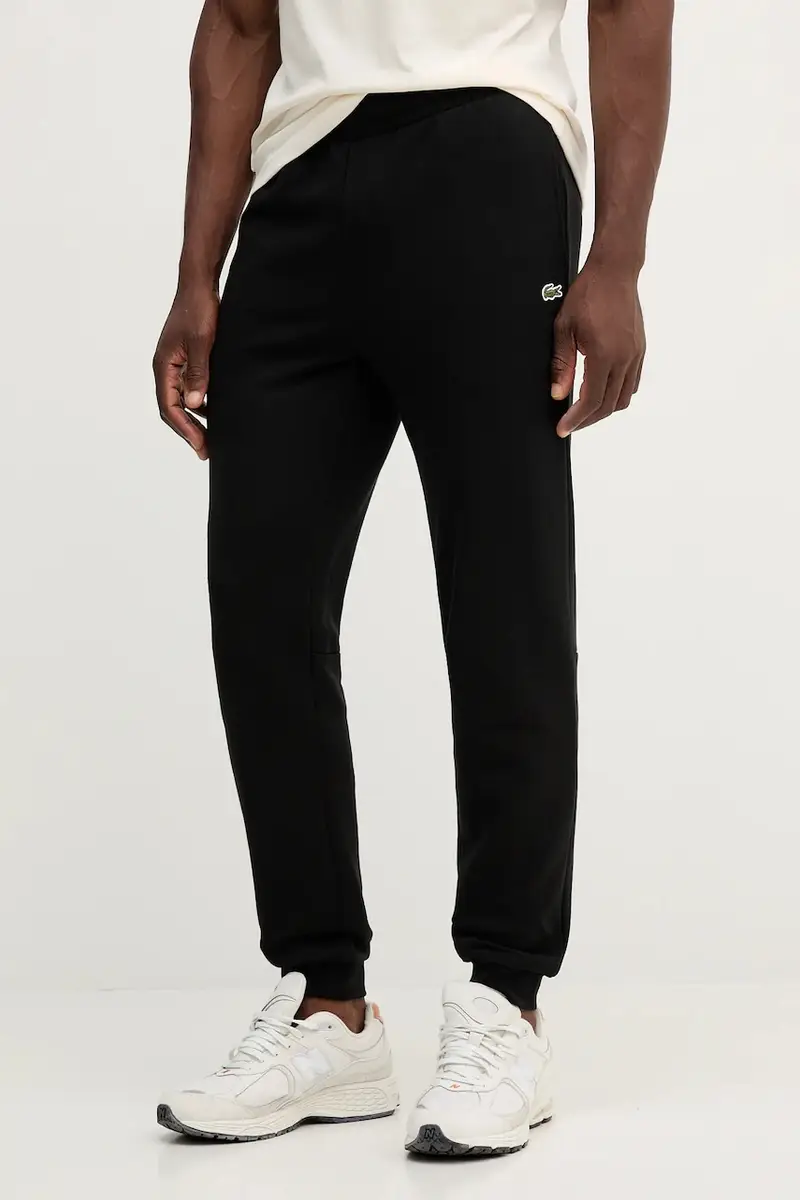 pantaloni tuta di cotone uomo colore nero XH9833