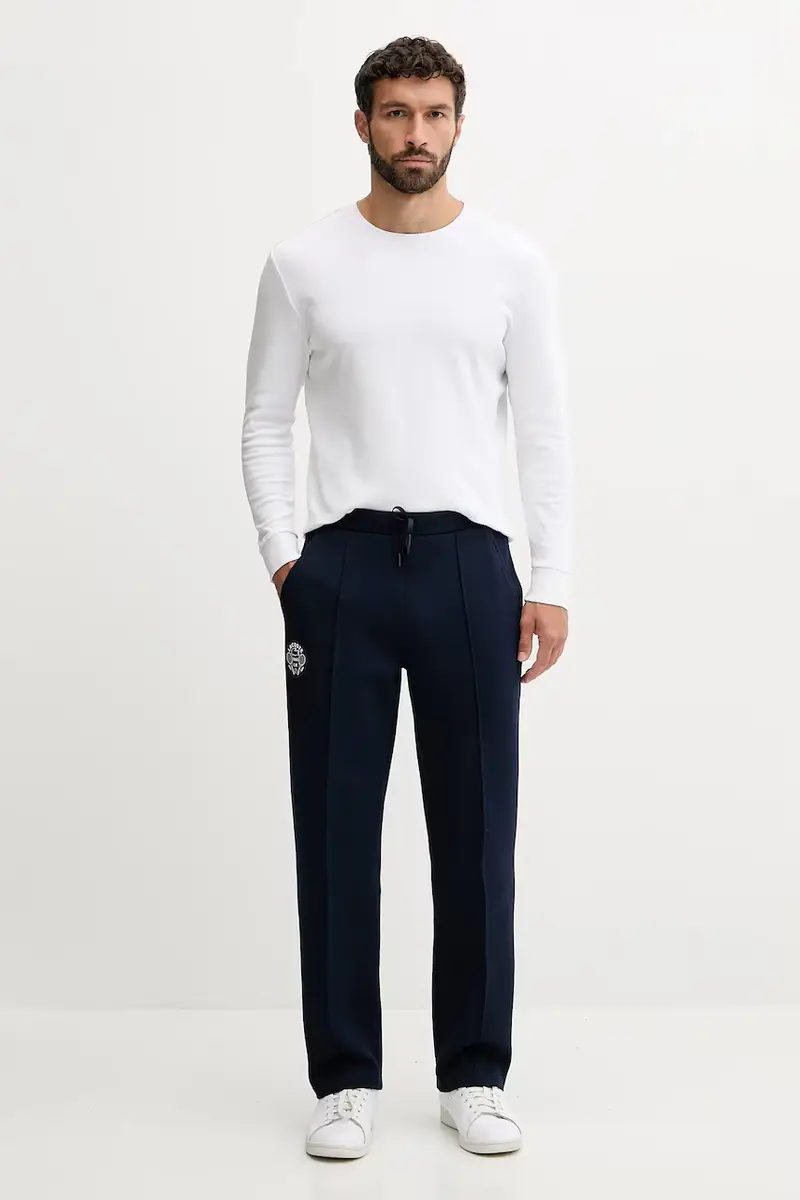 pantaloni tuta uomo colore blu navy XH8982 miniatura 2