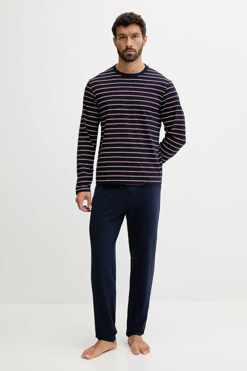 pigiama uomo colore blu navy 4H0624