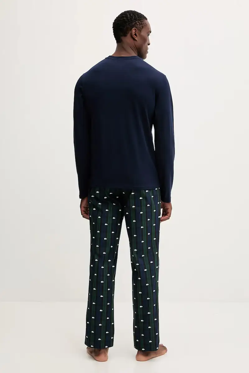 pigiama uomo colore blu navy 4H5021 miniatura 3