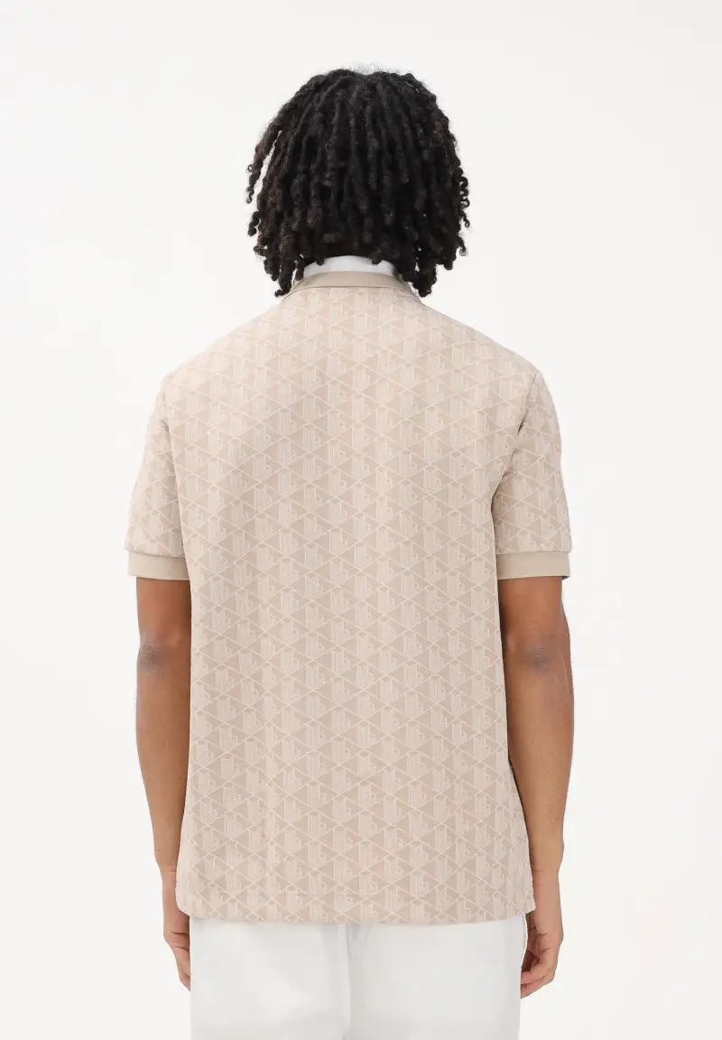 Lacoste Polo Uomo Beige 4346536 miniatura 3
