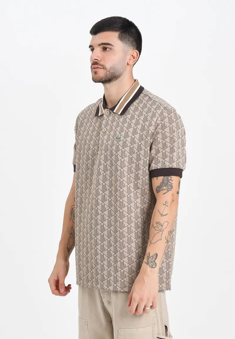Lacoste Polo Uomo Beige 2262380