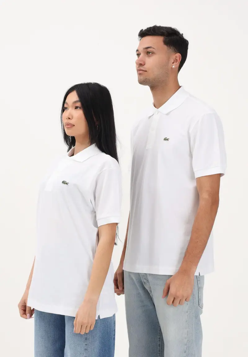 Polo a manica corta Classic Fit L 12 12 LIGHT bianca per uomo e donna