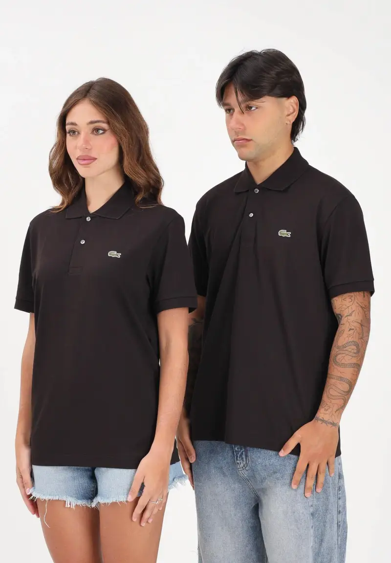 Polo a manica corta Classic Fit L 12 12 LIGHT marrone per uomo e donna