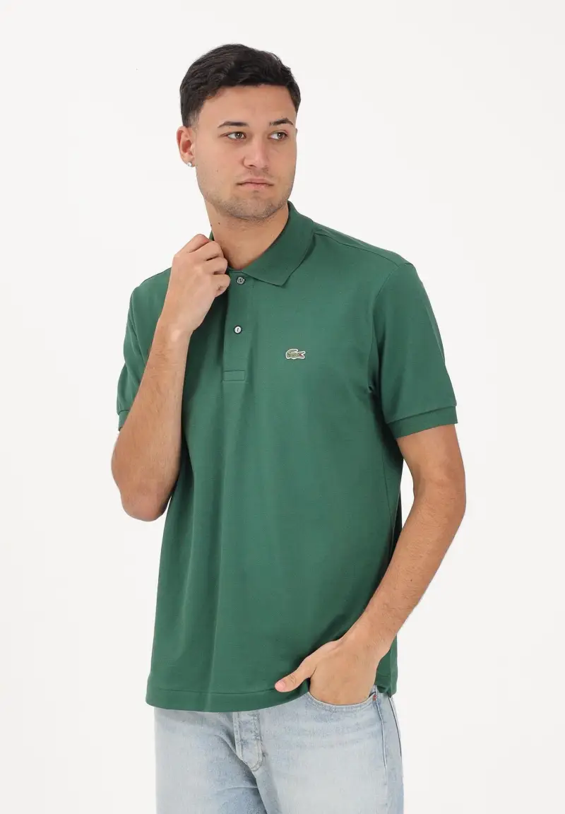 Lacoste Polo Uomo Verde 4283758 miniatura 3
