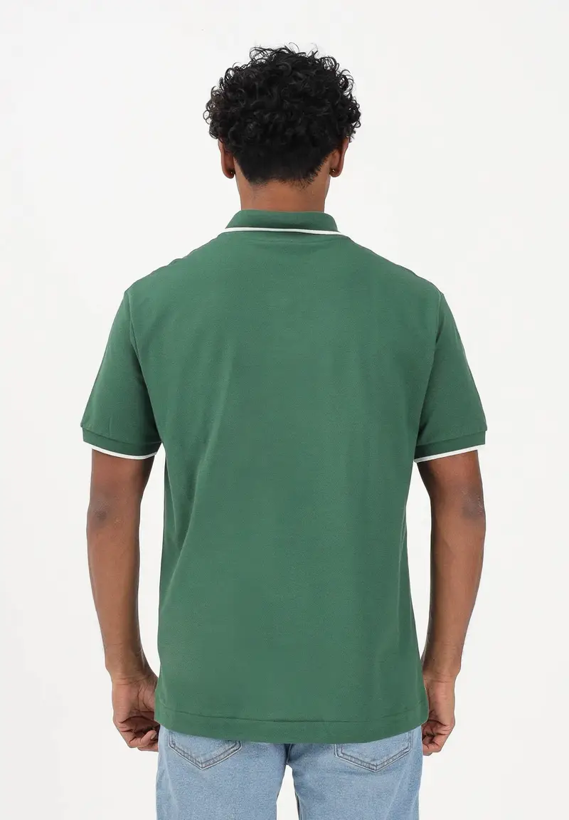 Lacoste Polo Uomo Verde 4267783 miniatura 3
