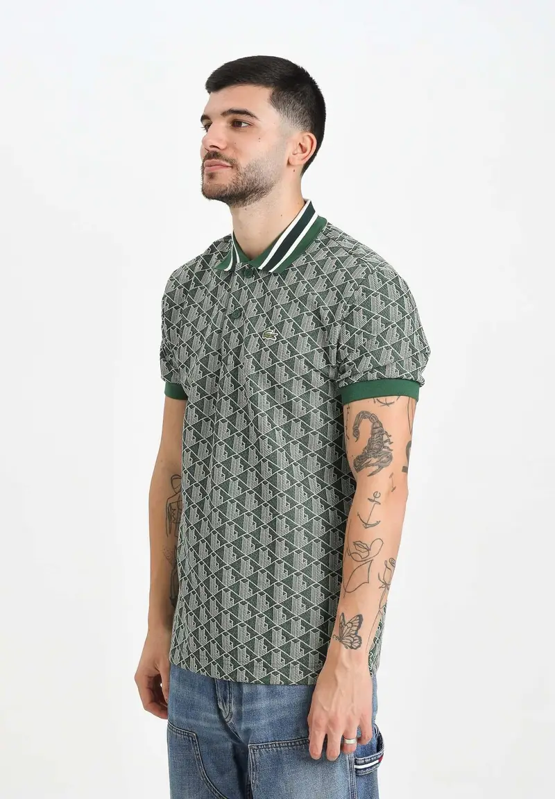 Lacoste Polo Uomo Verde 4158304