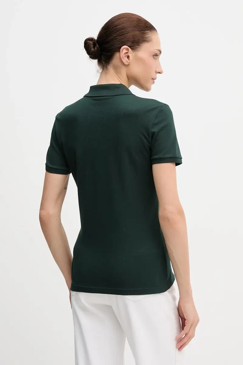 Lacoste Polo Donna Bianco 3172193 miniatura 3
