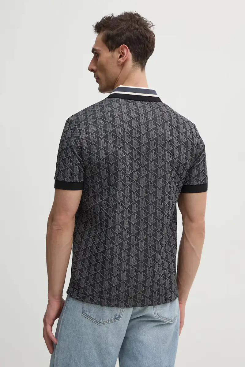 Lacoste Polo Grigio 4094168 miniatura 3