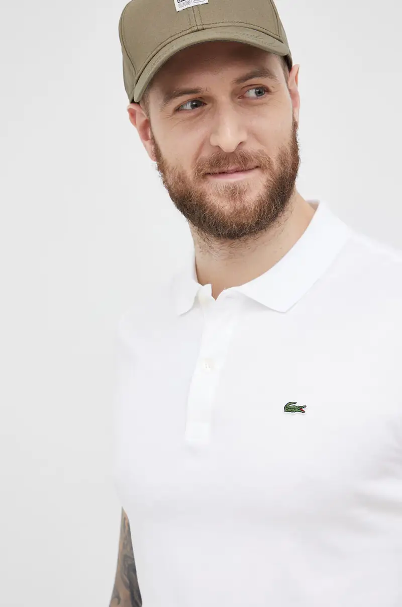 Lacoste Polo Bianco 3969627 miniatura 4