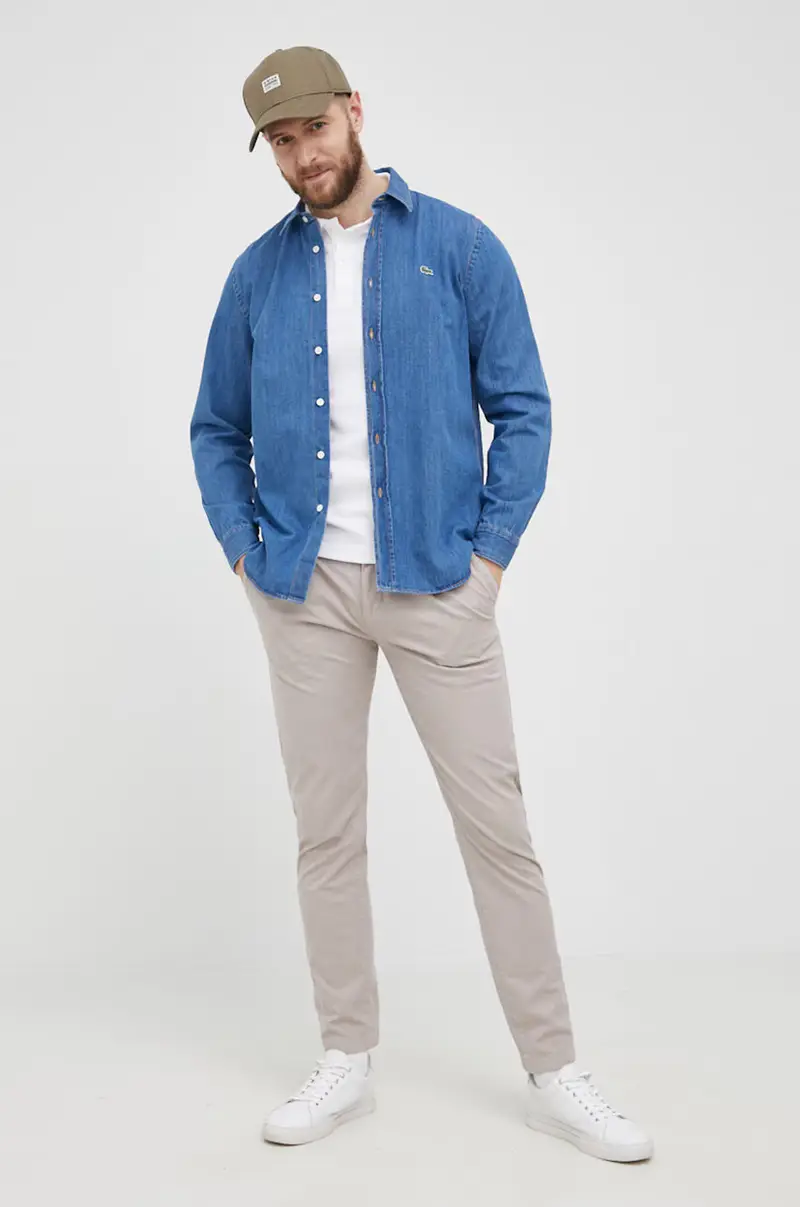 Lacoste Polo Bianco 3980968 miniatura 2