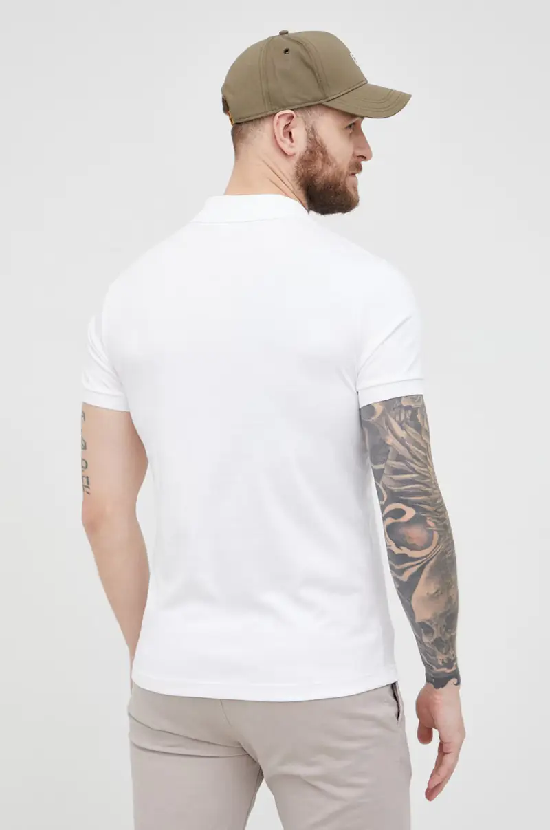 Lacoste Polo Bianco 3980968 miniatura 3