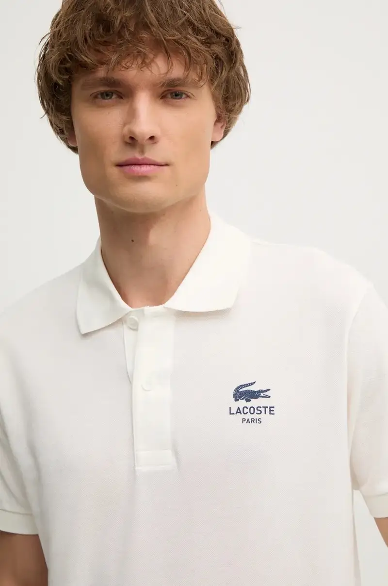 polo in cotone colore beige PH2723 miniatura 4