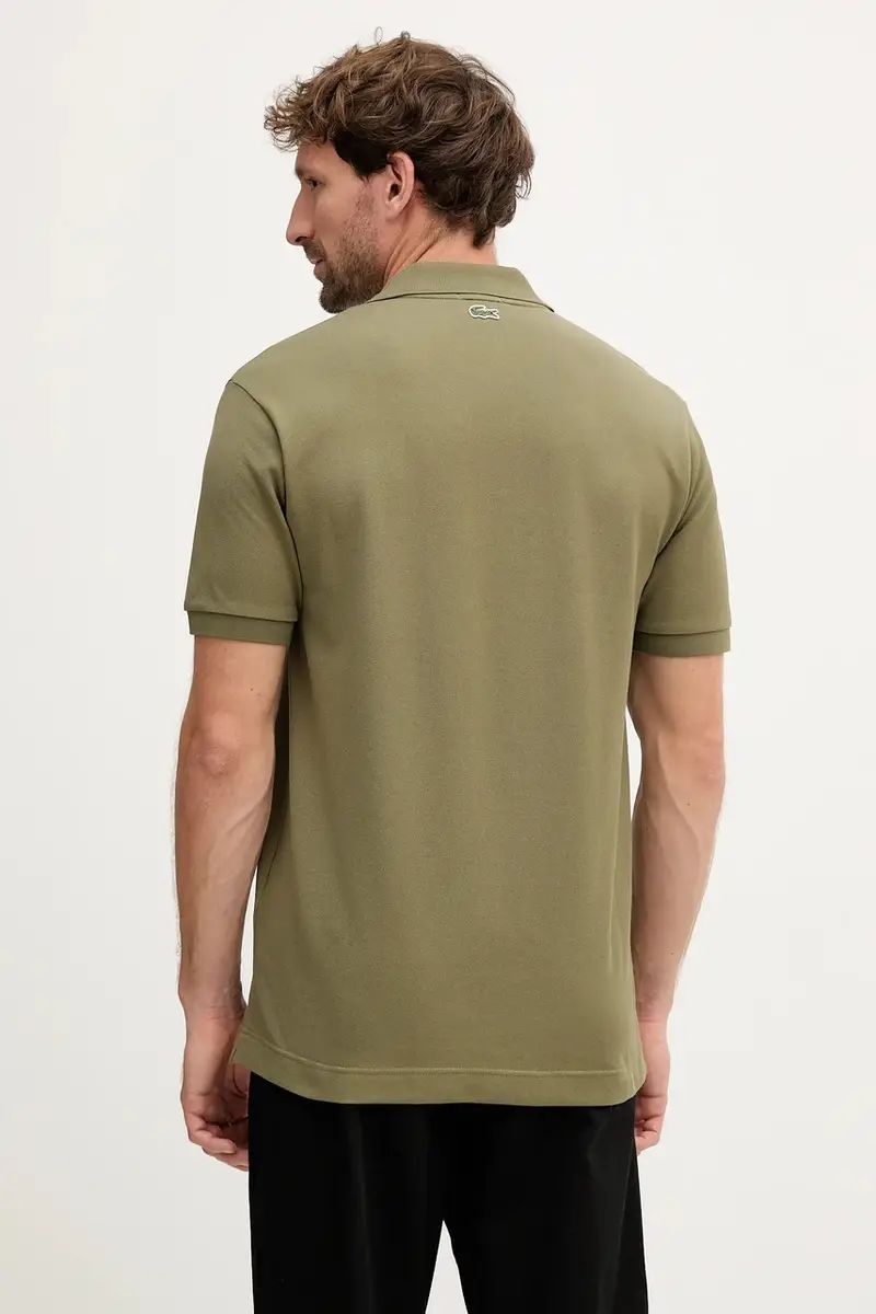 polo in cotone colore beige PH2723 Verde miniatura 3