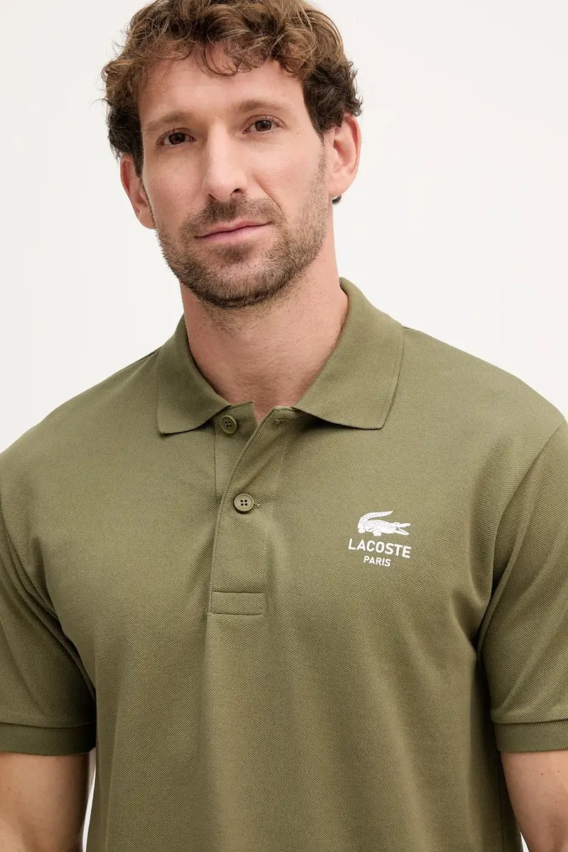 polo in cotone colore beige PH2723 Verde miniatura 4