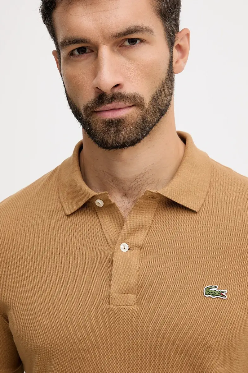 polo in cotone colore bianco PH4012 Beige miniatura 4