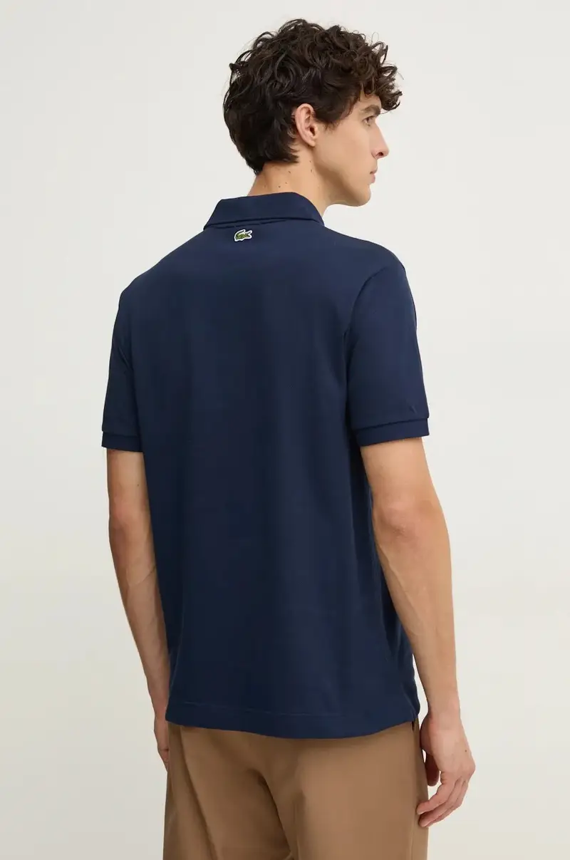 polo in cotone colore blu navy PH2723 miniatura 3