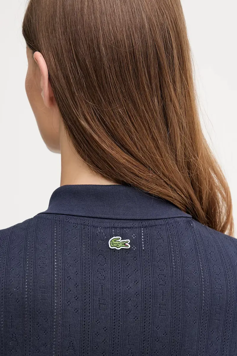 Lacoste Polo Donna Blu 3121618 miniatura 5