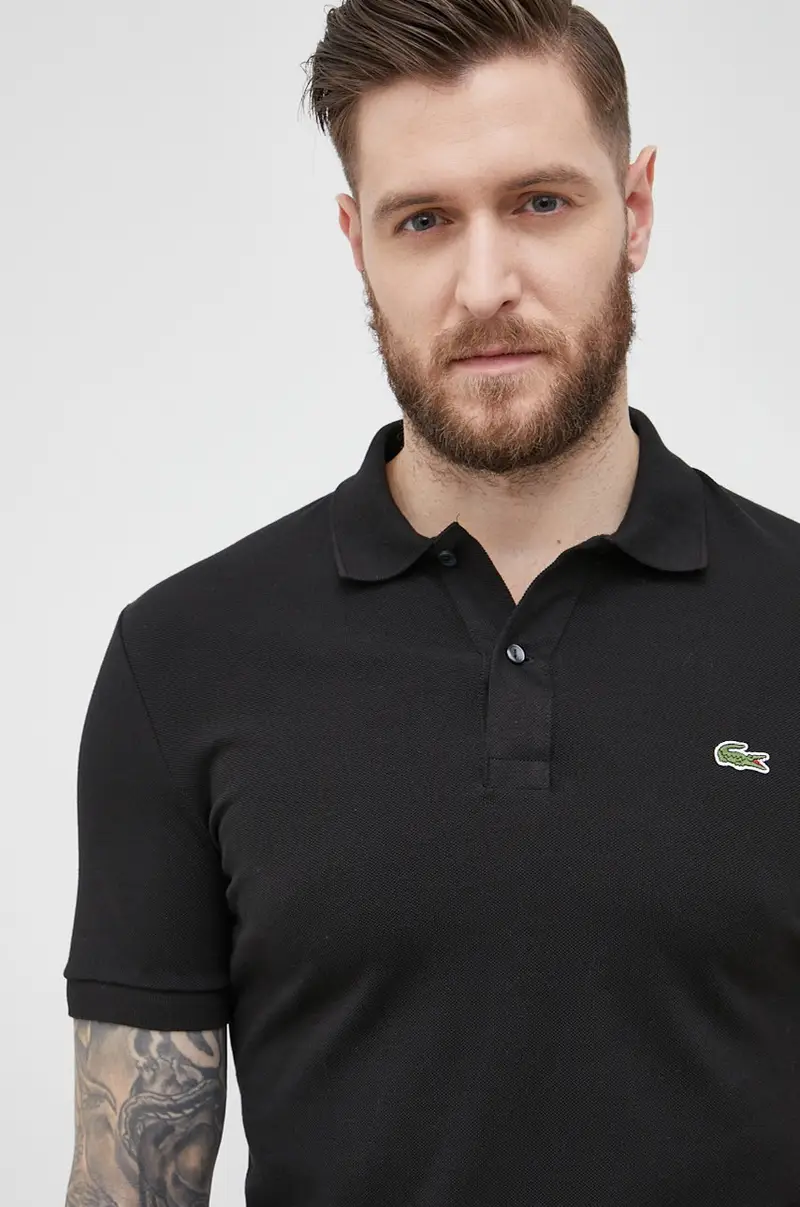 Lacoste Polo Nero 3426554 miniatura 4