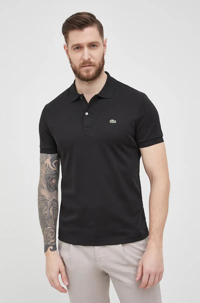 Lacoste Polo Nero 3976628 miniatura 2