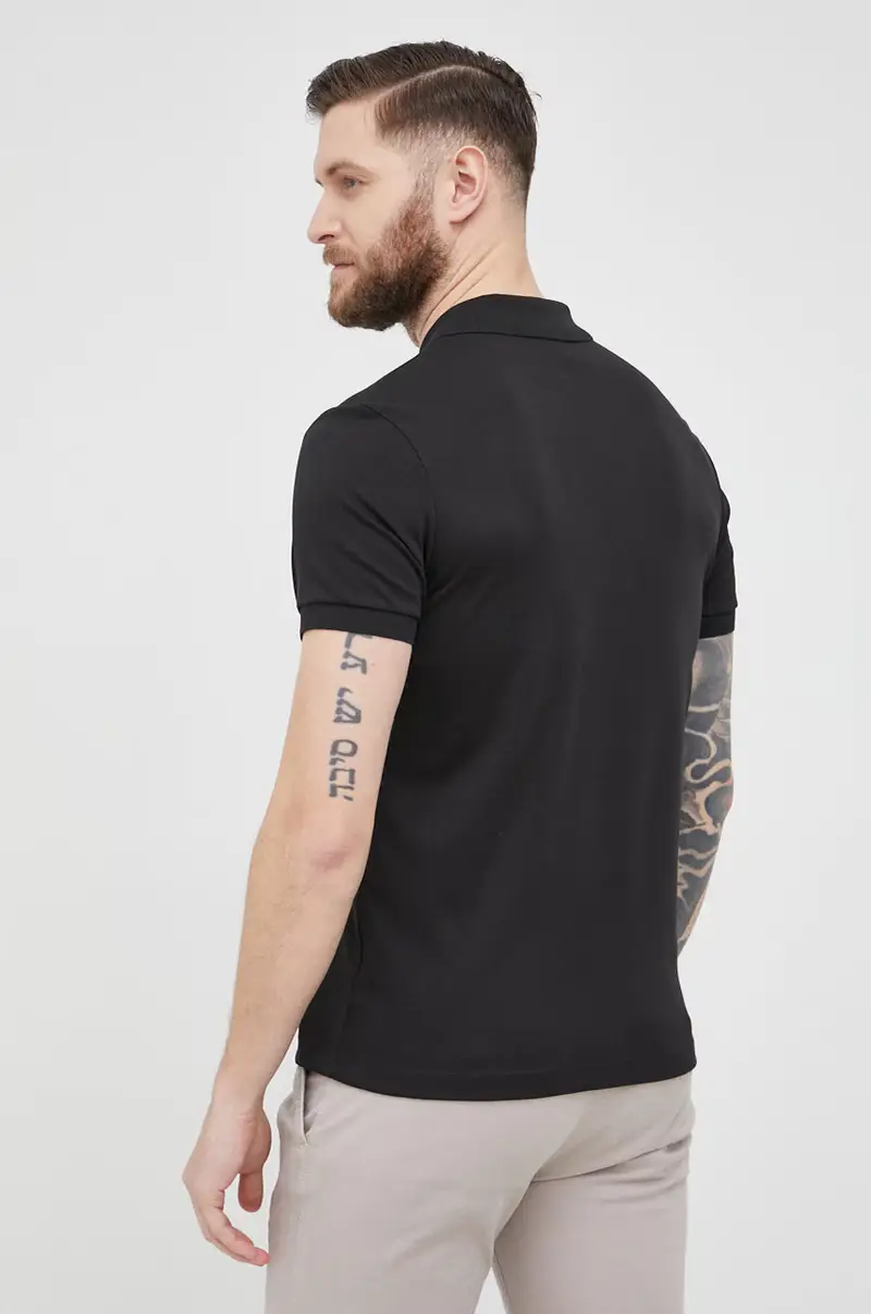 Lacoste Polo Nero 3976628 miniatura 3