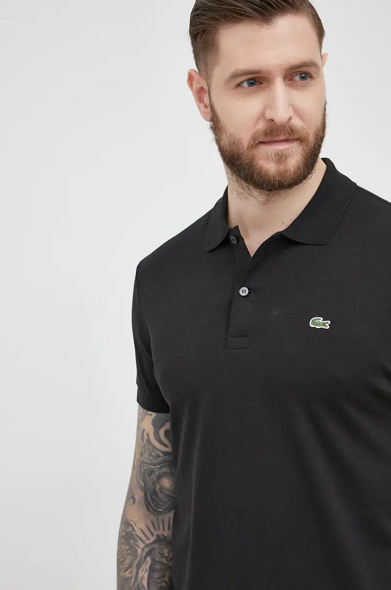 Lacoste Polo Nero 4149583 miniatura 4