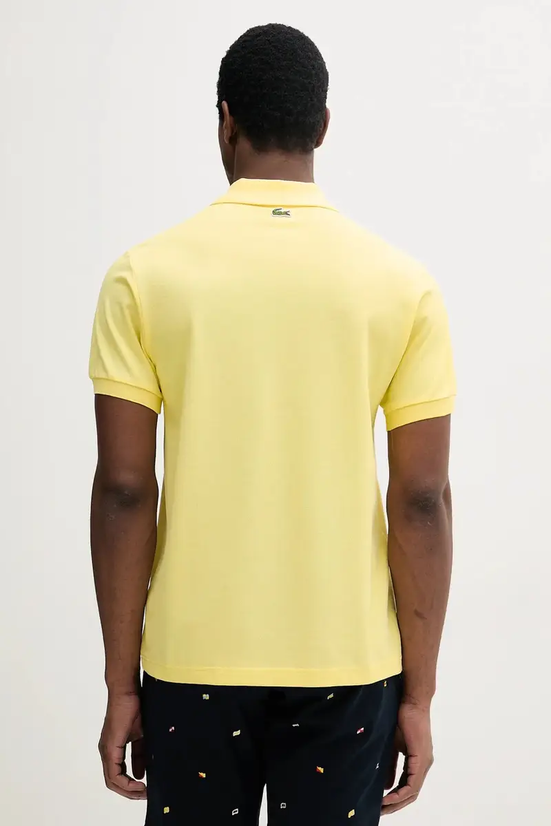 Lacoste Polo Uomo Giallo 3324474 miniatura 3