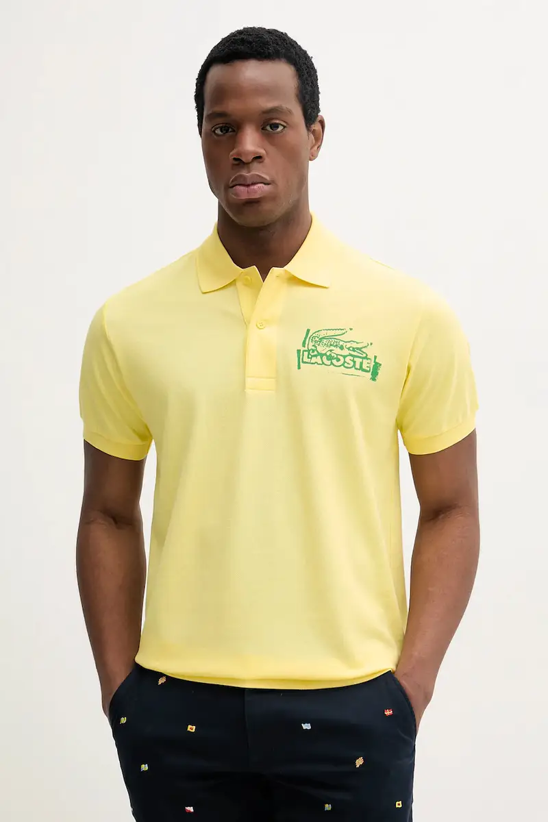 Lacoste Polo Uomo Giallo 3324474