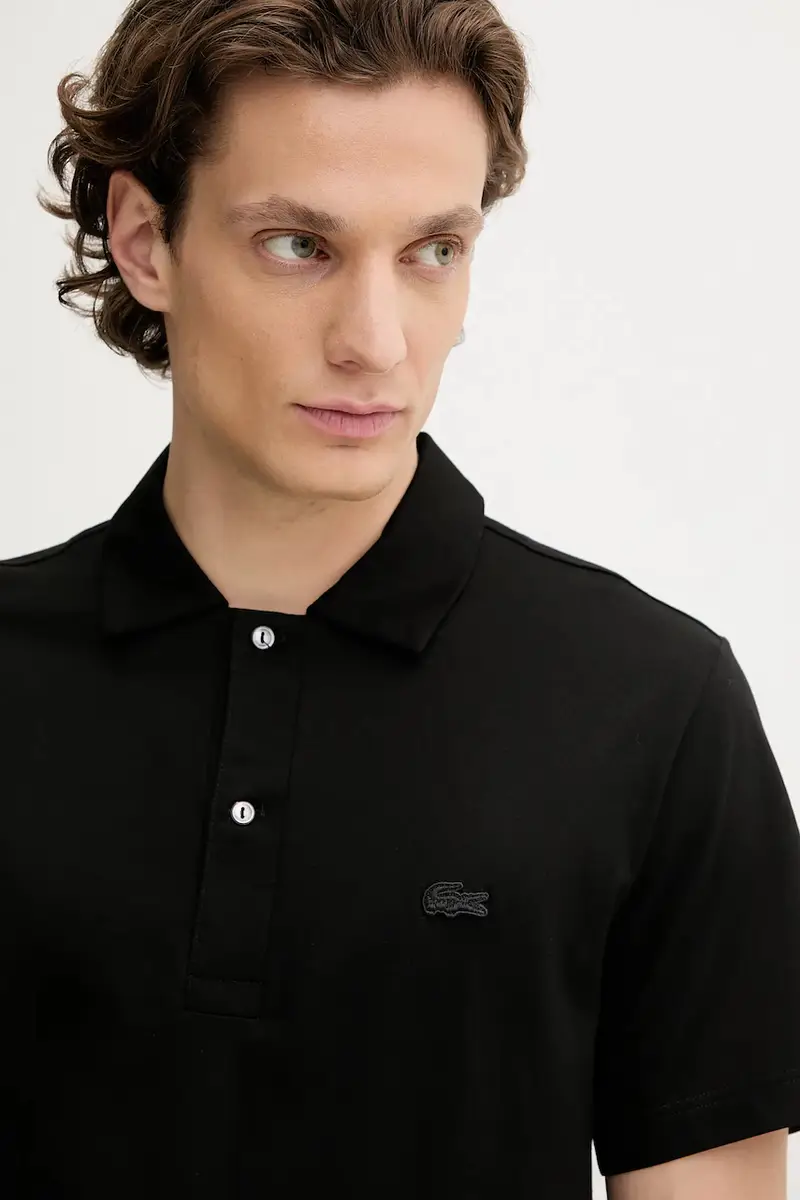 Lacoste Polo Uomo Nero 3121749 miniatura 4
