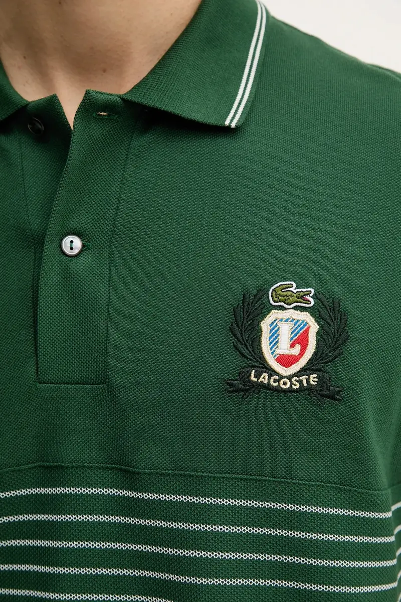 Lacoste Polo Uomo Verde 3159055 miniatura 5