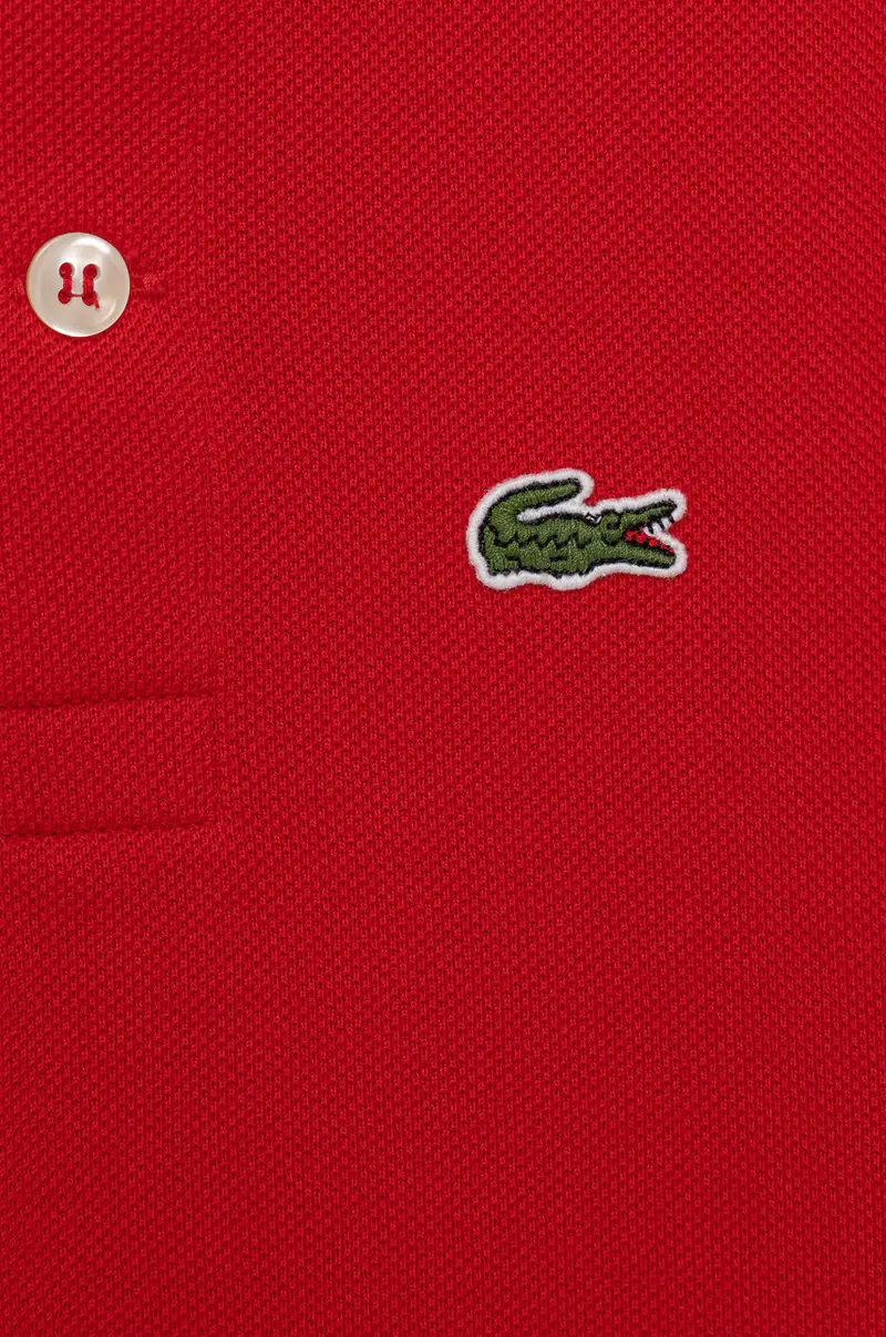 Lacoste Polo Bambino Rosso 3276405 miniatura 3