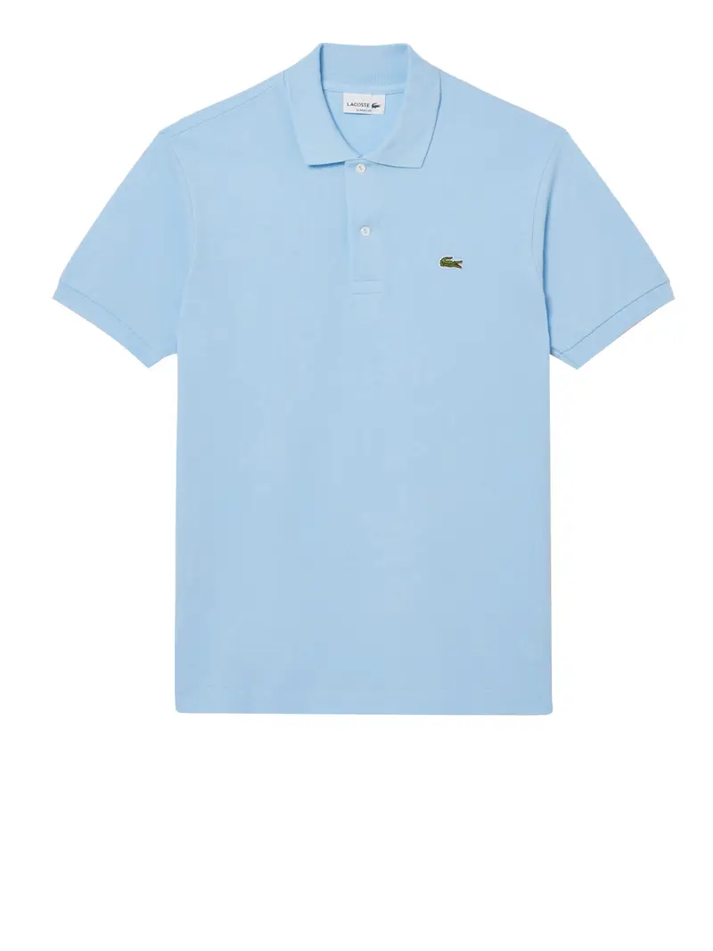 polo lacoste da uomo - celeste
