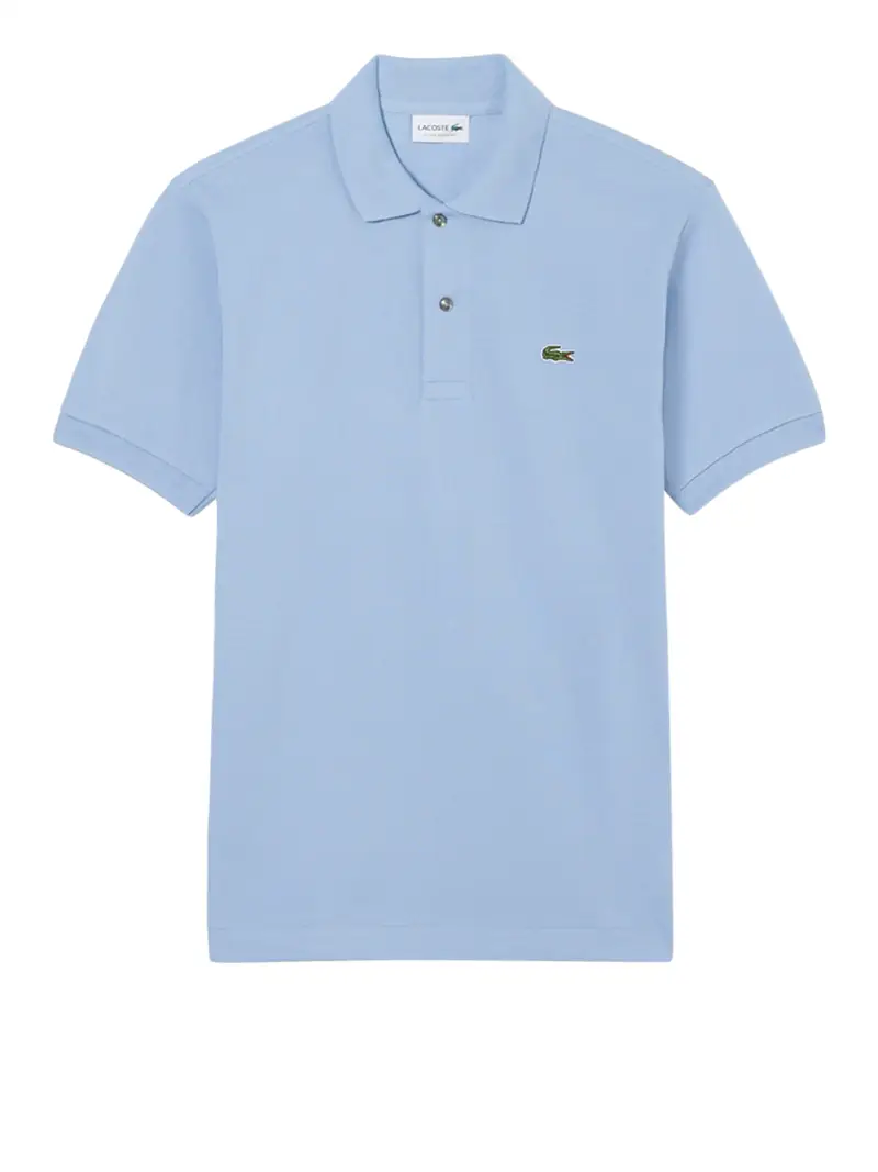 polo lacoste da uomo - celeste
