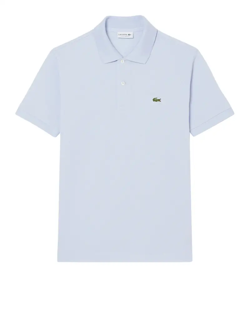 polo lacoste da uomo - celeste
