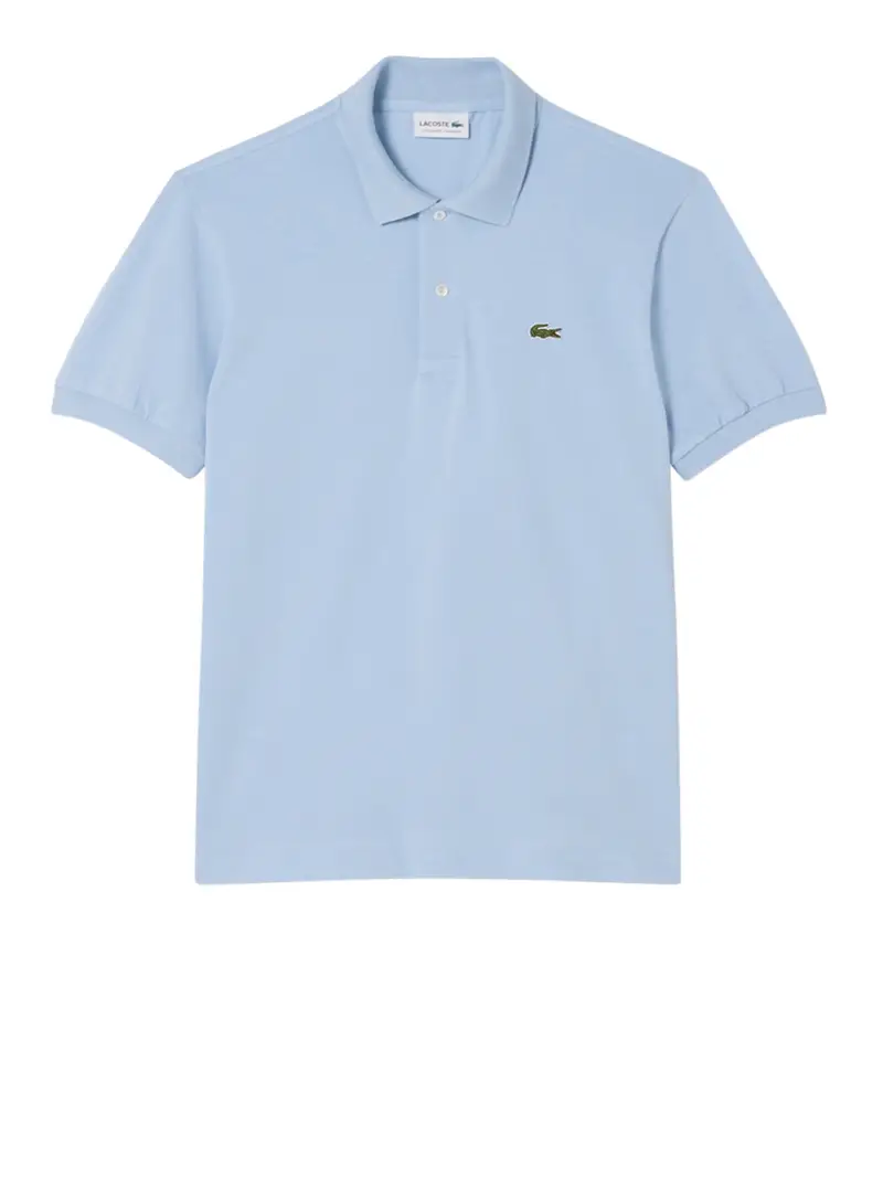 polo lacoste da uomo - celeste