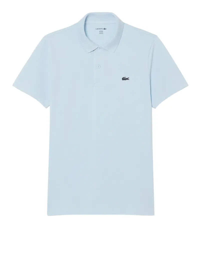 polo lacoste da uomo - celeste
