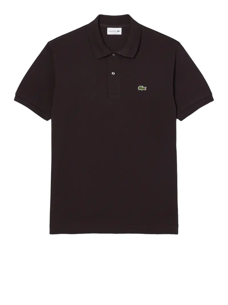polo lacoste da uomo - marrone