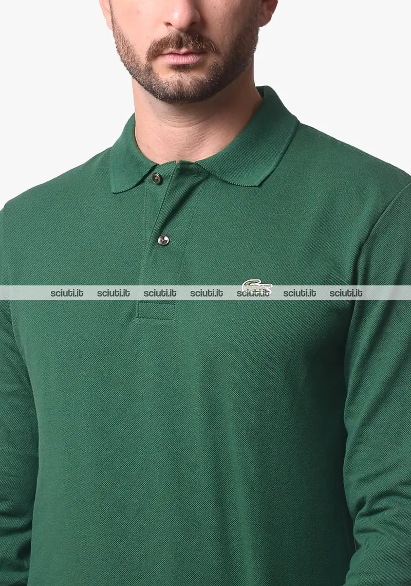 Lacoste Polo Uomo Verde 2839916