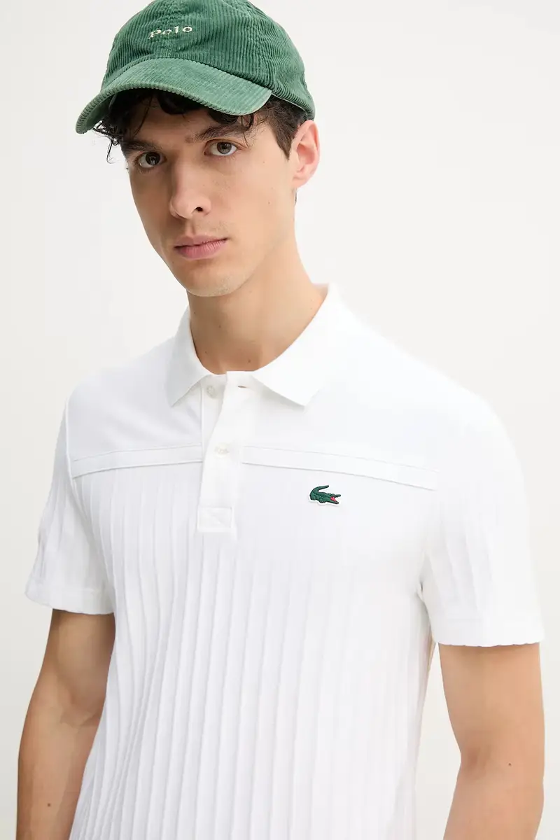 Lacoste Polo Uomo Bianco 3423585 miniatura 4