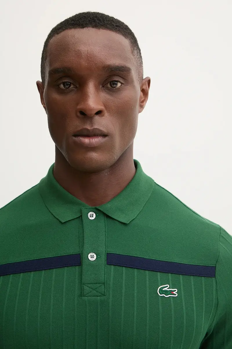 Lacoste Polo Uomo Verde 3427767 miniatura 4