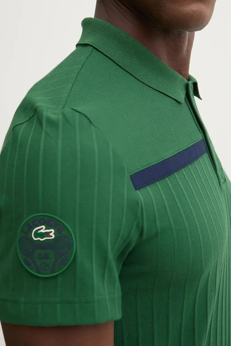 Lacoste Polo Uomo Verde 3427767 miniatura 5